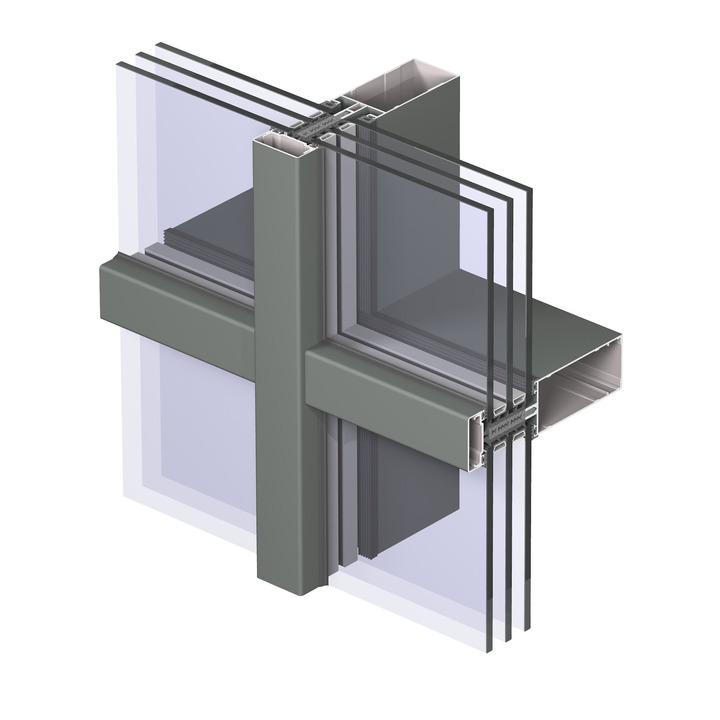 aliuminio stiklo balustradų sistemos